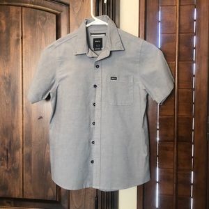 RVCA Boys Button Down Shirt, Like New!